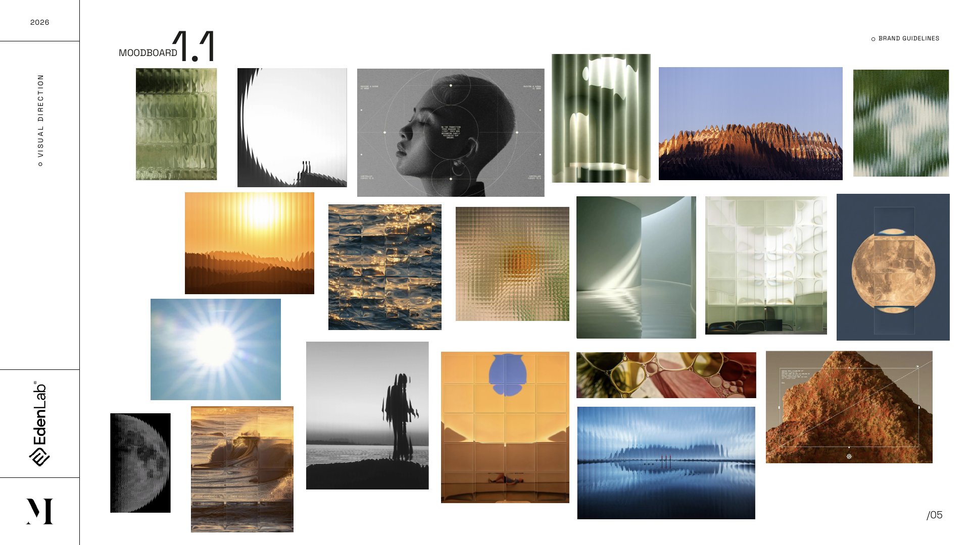 Eden Lab moodboard